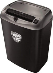 FELLOWES - 7/32" Strip, 14 Sheet Strip Cut Personal Shredder - 15-11/16" Long x 11-5/16" Wide x 18-13/16" High, Level 2 Security, 7 Gal Wastebasket - Top Tool & Supply