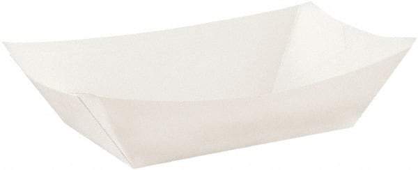 Dixie - Kant Leek Polycoated Paper Food Tray, 3 Pound, 250/Pack 2/Case - White - Top Tool & Supply