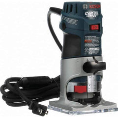 Bosch - Router Kits Router Type: D-Handle Speed (RPM): 15000-30000 - Top Tool & Supply