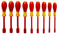 Insulated Nut Driver Inch Set Includes: 3/16" - 5/8"; in Roll Up Pouch. 9 Pieces - Top Tool & Supply