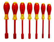 Insulated Nut Driver Metric Set Includes: 5.0 - 13.0mm. 7 Pieces - Top Tool & Supply