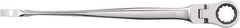 GearWrench - 5/16" 12 Point Flexhead Combination Wrench - 5.91" OAL, Steel, Full Polish Finish - Top Tool & Supply