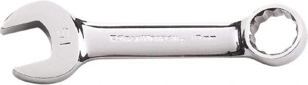 GearWrench - 16mm 12 Point Combination Wrench - 4-13/16" OAL, Steel, Full Polish Finish - Top Tool & Supply