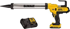 DeWALT - 29 oz Full Barrel Battery Caulk/Adhesive Applicator - Use with 10 to 20 oz Sausage Packs - Top Tool & Supply