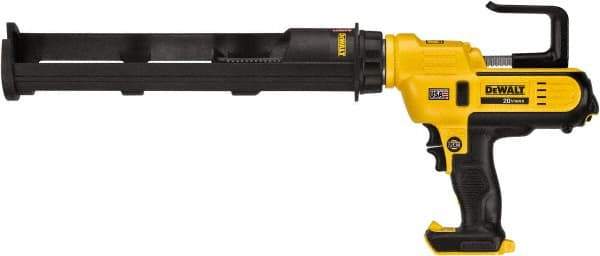 DeWALT - 29 oz Half Barrel Battery Caulk/Adhesive Applicator - Use with 29 oz Adhesive Cartridges - Top Tool & Supply