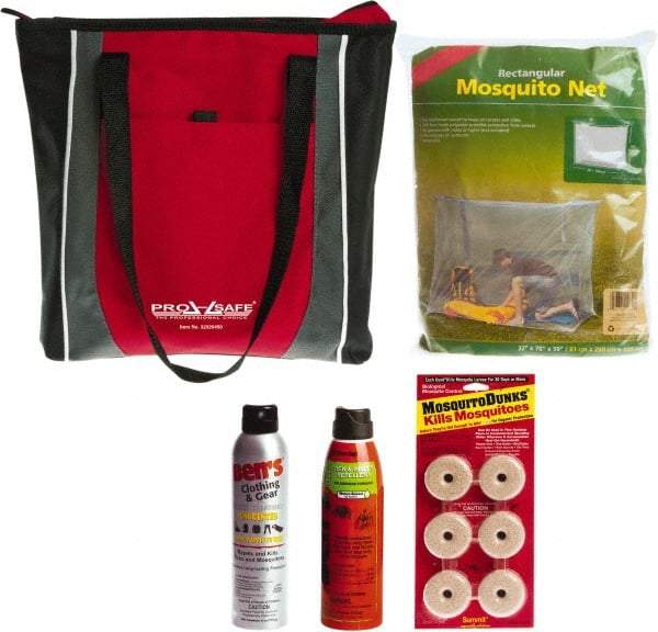 PRO-SAFE - Emergency Preparedness Kits Type: Zika Prevention Kit Contents: Insect Repellent; Permethrin Spray; Mosquito Bed Net; Standing Water Treatment Tablets - Top Tool & Supply