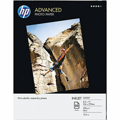 Hewlett-Packard - 8-1/2" x 11" White Photo Paper - Use with Inkjet Printers - Top Tool & Supply