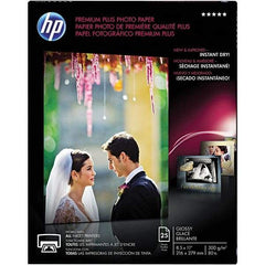 Hewlett-Packard - 8-1/2" x 11" White Photo Paper - Use with Inkjet Printers - Top Tool & Supply