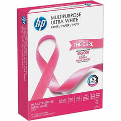 Hewlett-Packard - 8-1/2" x 11" White Copy Paper - Use with Copiers, Inkjet Printers, Laser Printers, Fax Machines - Top Tool & Supply