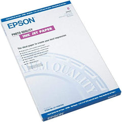 Epson - 11" x 17" Bright White Photo Paper - Use with Inkjet Printers - Top Tool & Supply