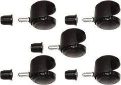 ShopSol - Black Casters - For Chairs - Top Tool & Supply