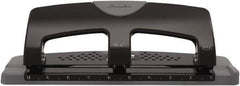 Swingline - Paper Punches Type: 20 Sheet Three-Hole Punch Color: Black/Gray - Top Tool & Supply