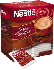 Nestle - Hot Cocoa Mix, Rich Chocolate, 0.71 oz Packets, 50/Box - Top Tool & Supply