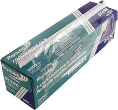 Reynolds - PVC Food Wrap Film Roll in Easy Glide Cutter Box, 18" x 2,000', Clear - Use with Food Protection - Top Tool & Supply