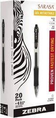 Zebra - Conical Roller Ball Pen - Black - Top Tool & Supply