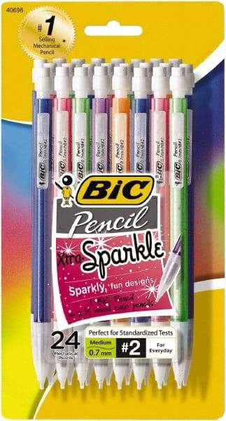 Bic - 0.7mm Lead Mechanical Pencil - Black - Top Tool & Supply