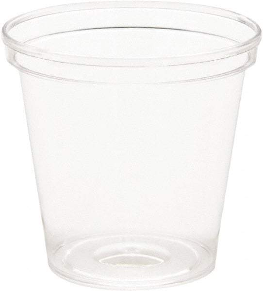 WNA - Comet Plastic Portion/Shot Glass, 1 oz, Clear - Clear - Top Tool & Supply