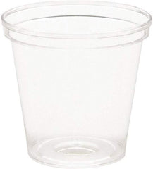 WNA - Comet Plastic Portion/Shot Glass, 1 oz, Clear - Clear - Top Tool & Supply