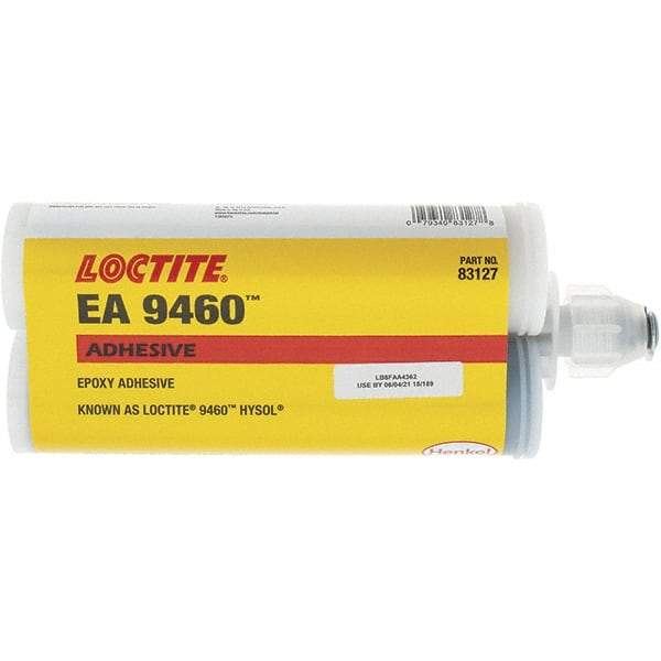 Loctite - 400 mL Cartridge Two Part Epoxy - 50 min Working Time - Top Tool & Supply