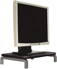 Kensington - Black & Gray Monitor Stand - Use with Laptop, Monitor - Top Tool & Supply