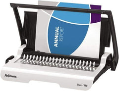 FELLOWES - Binding Machines Type: Manual Sheet Capacity: 150 - Top Tool & Supply