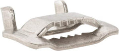 IDEAL TRIDON - Grade 201, Stainless Steel Banding Strap Buckle - 1-1/4" Wide - Top Tool & Supply