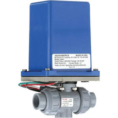 Asahi/America - Actuated Ball Valves   Actuator Type: Electric    Pipe Size: 2 (Inch) - Top Tool & Supply