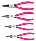 Wiha Straight Internal Retaining Ring Plier Set -- 4 Pieces -- Includes: Tips: .035; .050; .070; & .090" - Top Tool & Supply