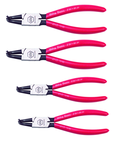 Wiha 90 Degree Bent Internal Retaining Ring Plier Set -- 4 Pieces -- Includes: Tips: .035; .050; .070; & .090" - Top Tool & Supply