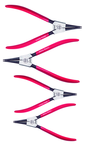 Wiha Straight External Retaining Ring Plier Set -- 4 Pieces -- Includes: Tips: .035; .050; .070; & .090" - Top Tool & Supply