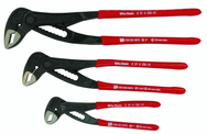 3 Pc. Set Soft Grip Adjustable Pliers Box Type - Top Tool & Supply