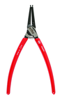 Straight External Retaining Ring Pliers 1.5 - 4" Ring Range .090" Tip Diameter with Soft Grips - Top Tool & Supply