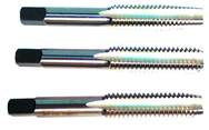 3 Pc. HSS Hand Tap Set M10 x 1.25 D5 4 Flute (Taper, Plug, Bottoming) - Top Tool & Supply