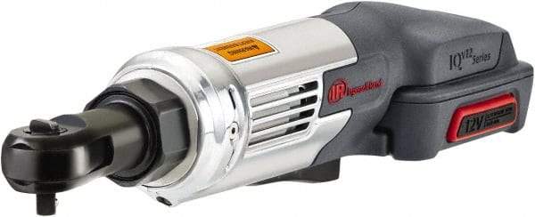 Ingersoll-Rand - 1/4" Drive 12 Volt Angled Cordless Impact Wrench & Ratchet - 260 RPM, 30 Ft/Lb Torque, Lithium-Ion Batteries Not Included - Top Tool & Supply