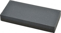 Norton - 4" Long x 1-3/4" Wide x 5/8" Thick, Silicon Carbide Sharpening Stone - Rectangle, Coarse, Fine Grade - Top Tool & Supply