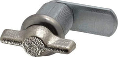 Made in USA - 21/32" Max Thickness, Thumb Turn Panel - Zinc Die Cast Coated - Top Tool & Supply