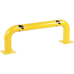 Vestil - 48" Long x 16" High, Steel Rack Guard - Low Profile, 4-1/2" Pipe - Top Tool & Supply