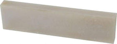 Made in USA - 4" Long x 1" Wide x 3/8" Thick, Novaculite Sharpening Stone - Rectangle - Top Tool & Supply