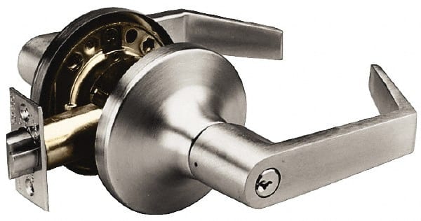 Yale - Entrance Lever Lockset for 1-3/8 to 1-3/4" Thick Doors - Top Tool & Supply