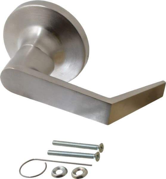 Yale - Grade 1 Dummy Lever Lockset - 2-3/4" Back Set, 6 Pin Para Keyway Cylinder, US26D/Satin Chrome Plated Finish - Top Tool & Supply