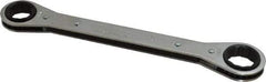 Lang - 3/4" x 7/8" 12 Point Ratcheting Box Wrench - Double End, 9-1/4" OAL, Steel - Top Tool & Supply