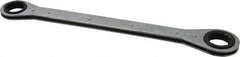 Lang - 1-1/16" x 1-1/8" 12 Point Ratcheting Box Wrench - Double End, 15" OAL, Steel - Top Tool & Supply