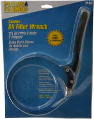 Plews - 5-3/8 to 5-3/4" Diam, Standard Handle Tractor Oil Filter Wrench - Steel, For Use with Filters from 5-3/8 to 5-3/4" - Top Tool & Supply