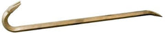 Ampco - 24" OAL Nonsparking Wrecking Bar - 1-1/4" Wide - Top Tool & Supply