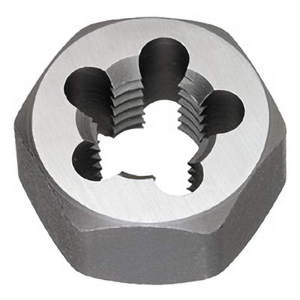 Titan USA - Hex Rethreading Dies; Thread Size: M7x1.00 ; Hex Size (Inch): 1 ; Material: Carbon Steel ; Thread Direction: Right Hand ; Thread Standard: Metric Coarse ; Series/List: 796 - Exact Industrial Supply