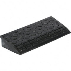 Vestil - 9.68" Long x 23-5/8" Wide, Rubber Rubber Ramp - 4,000 Lb Load Limit - Top Tool & Supply