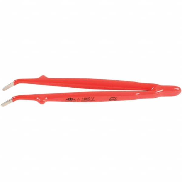 Wiha - Tweezers Type: Insulated Pattern: Angled - Top Tool & Supply