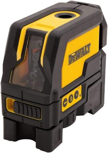 DeWALT - 4 Beam 165, 100' Max Range Cross Line Level - Red Beam, 1/8\x94 Accuracy, Battery Included - Top Tool & Supply