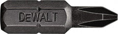 DeWALT - #1 Frearson Bit - 1/4" Hex Drive, 1" OAL - Top Tool & Supply