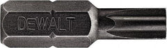 DeWALT - 3/16 Clutch Type A Screwdriver Bit - 1/4" Hex Drive, 1" OAL - Top Tool & Supply